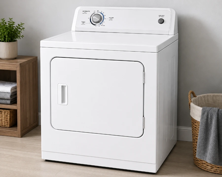 Certified technician repairing a dryer in Abilene TX